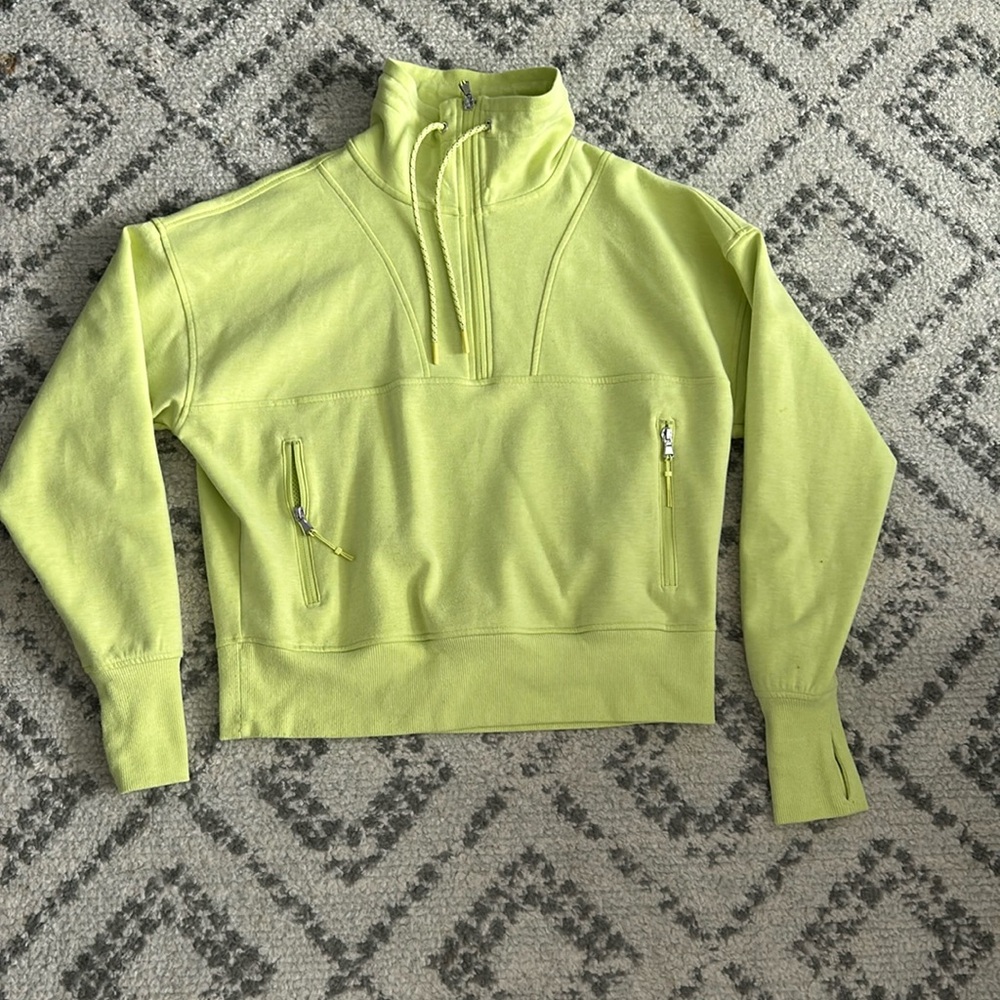 🩵3 for $10 Old Navy Active Dynamic Fleece Half Zip Sweatshirt Size L
